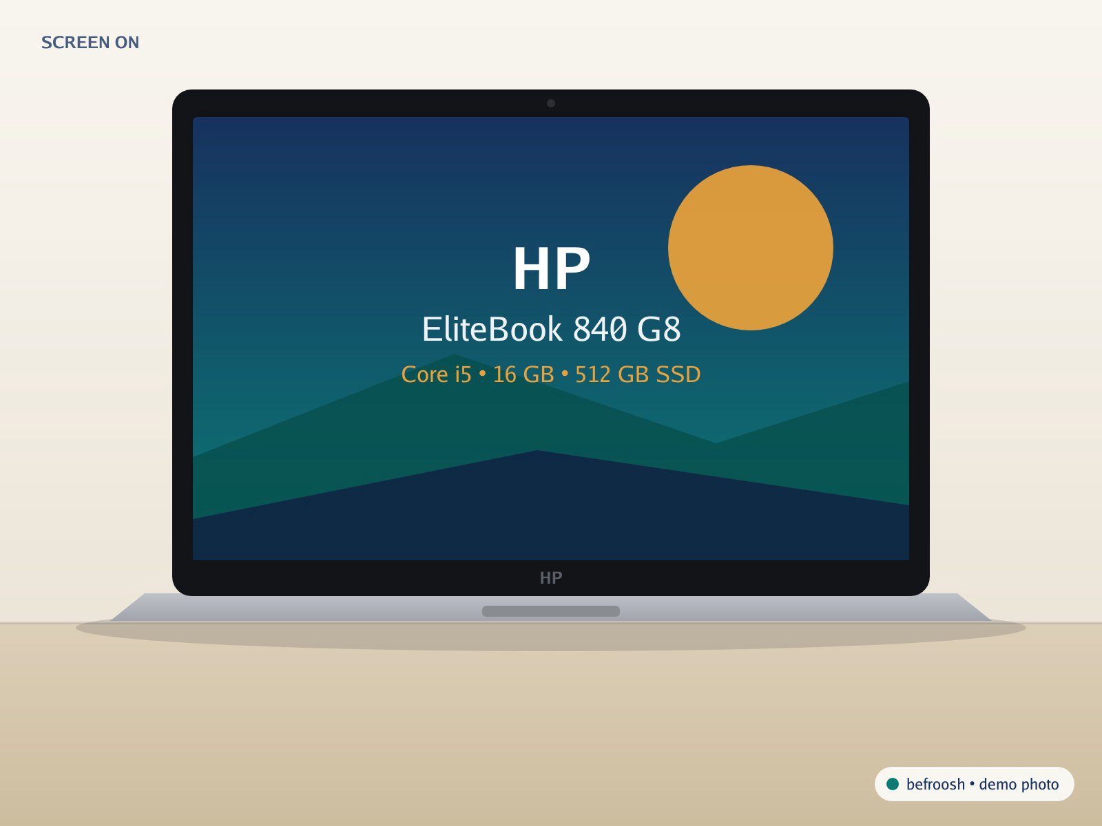اچپی EliteBook 840 G8 · Core i5 · رم ۱۶ گیگ